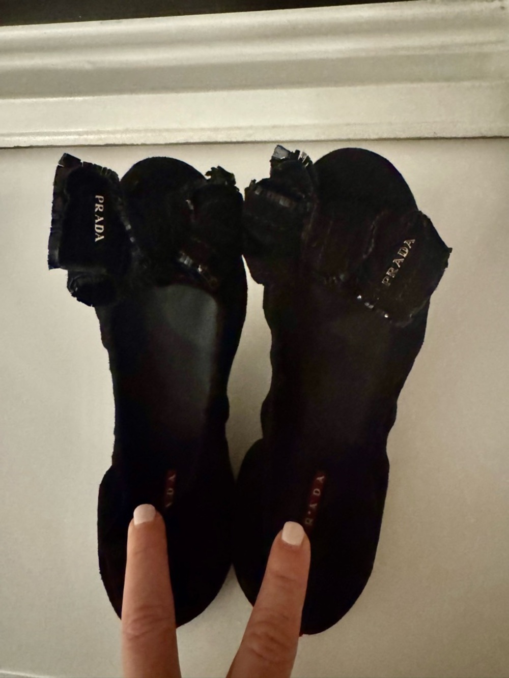 Prada Suede Ballet Flat - Picture 5 of 5